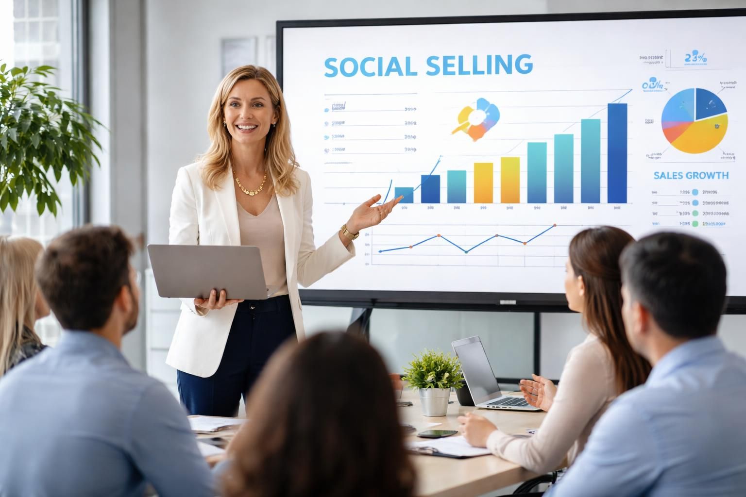 découvrez comment augmenter votre chiffre d'affaires en maîtrisant le social selling grâce à la formation d'emmanuelle petiau, experte en stratégies digitales et ventes.