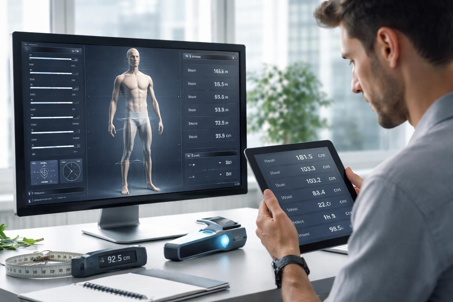 découvrez comment créer votre silhouette virtuelle personnalisée en utilisant vos mensurations précises pour une représentation fidèle de votre corps.
