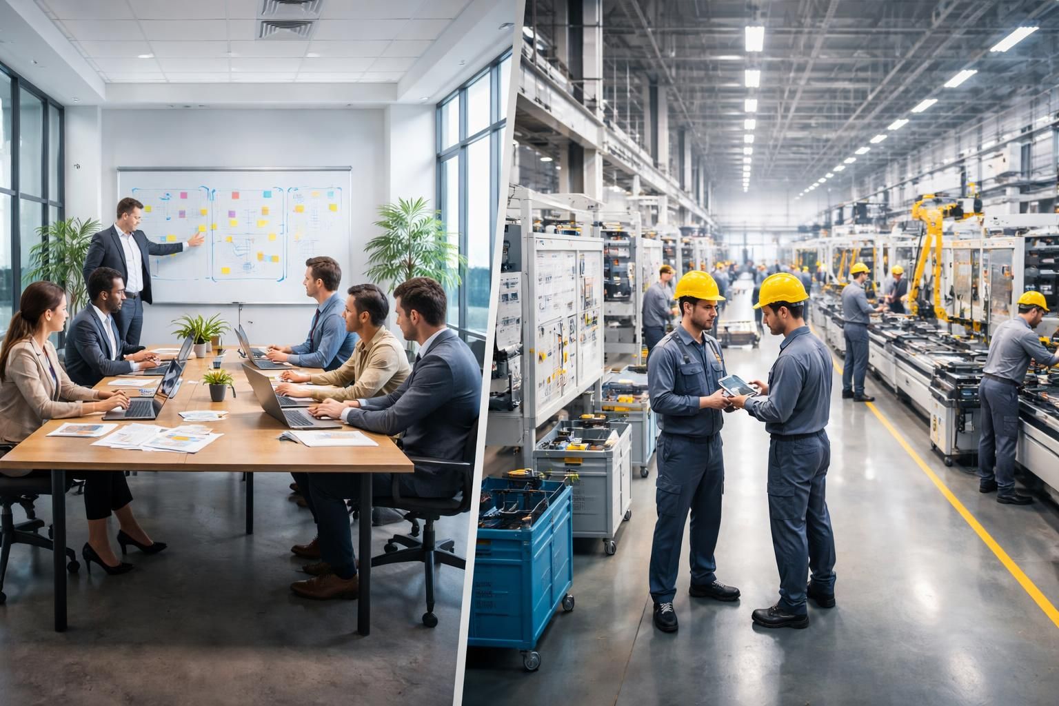 découvrez les différences et complémentarités entre lean management et lean manufacturing pour optimiser la performance de votre entreprise.